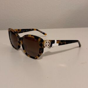 NWT - Tory Burch Butterfly Ladies Sunglasses - Tortoise Shell